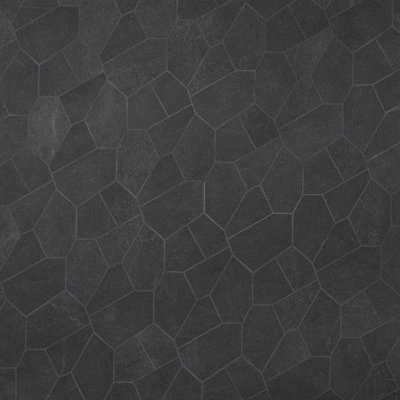 Monolith 11.81 In. X 19.68 In. Organic Pattern Matte Porcelain Mosaic Floor And Wall Tile (1.55 Sq. Ft. / Each)