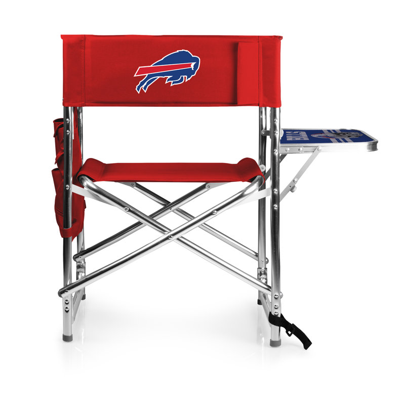 Folding Director Chair, Buffalo Bills, Red