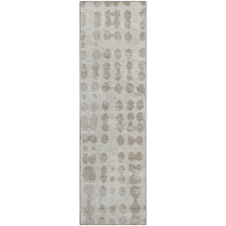 Premium Machine Washable Prisco Ivory Rug