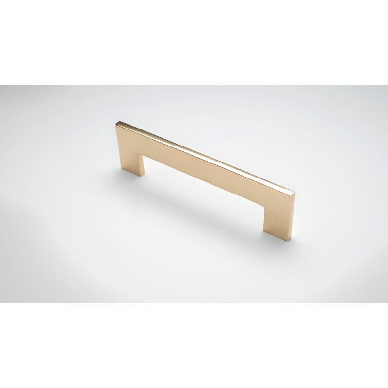 Carissa 12.8 cm centre Bar Handle, Polished Brass