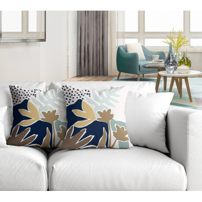 Polyester/Polyester Blend Throw Square Indoor/Outdoor