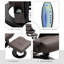 Fauteuil inclinable de massage avec repose-pieds HOMcom