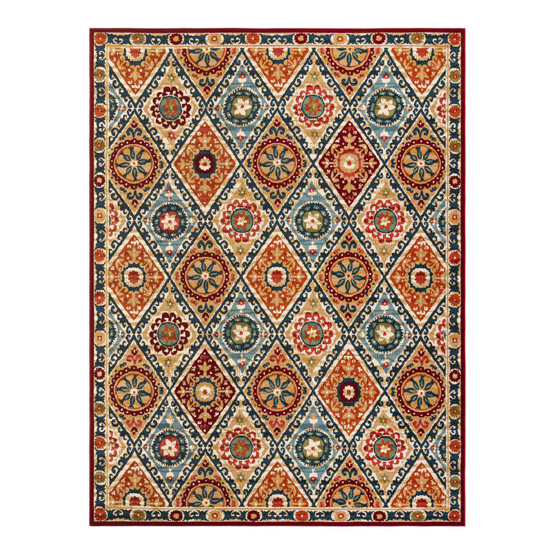 Aura Hower Indoor/Outdoor Area Rug, Rectangle 9' x 12'