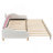 Twin Extending Daybed With LED Lights, Modern Upholstered Princess Daybed-223971425