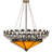 Tormod 12 - Light Black Bowl Pendant