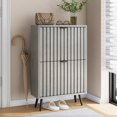 12 Pair Shoe Storage Cabinet