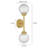 Mattias 2 - Light Dimmable Wall Sconce with Water Glass-68593038-68054110