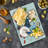 Ambesonne Alice in Wonderland Tempered Glass Cutting Board Lady with Tea Multicolor