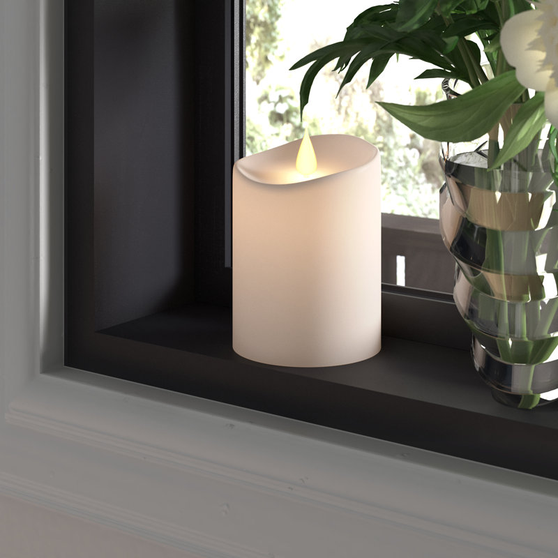 Bougie solaire sans flamme Solaris, H 5 po x l 5 po