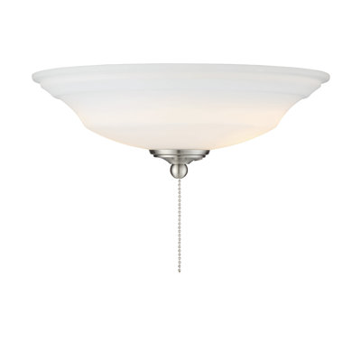 12'' 2 - Light Bowl Ceiling Fan Light Kit