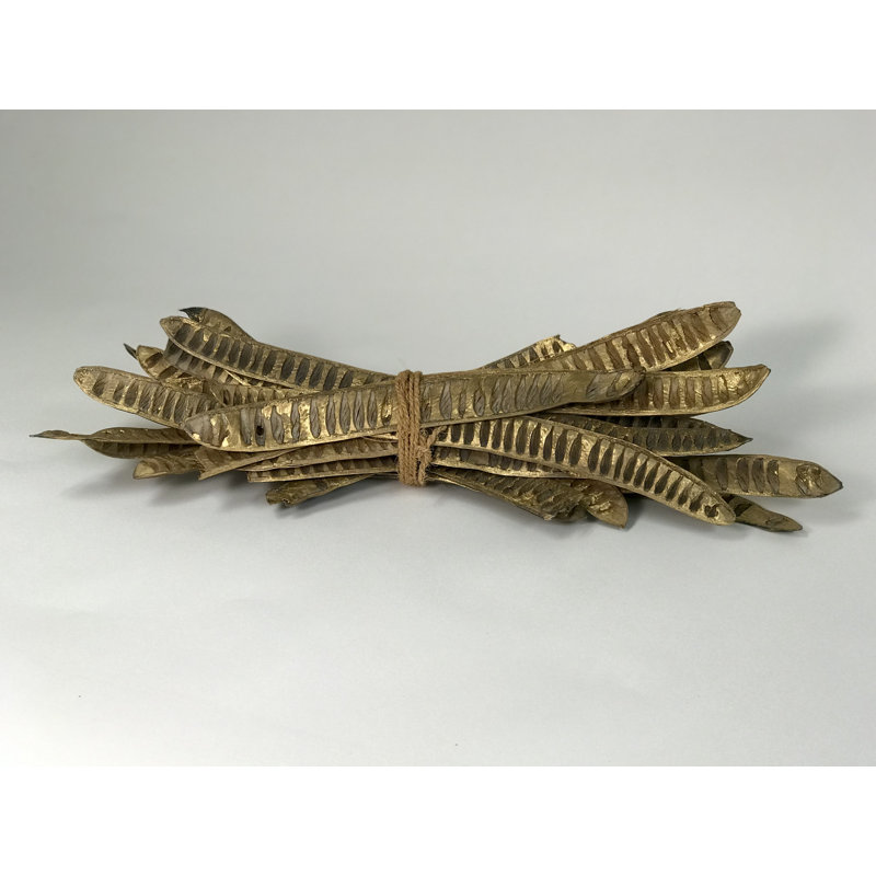 Hauptstueck Landscape & Nature Vase Filler, Gold Brushed