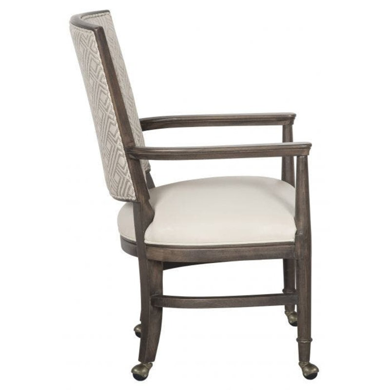 Fauteuil à roulettes Catherine, Gris anthracite, 3127 Brume