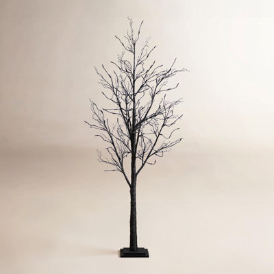 72" Pre-Lit Twig Tree with Base Included