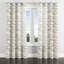 Rideaux à œillets beige Coastal Window - 1 panneau abstrait Quiet Waves-1427928606-1427928607