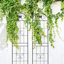 2 Pack Metal Garden Trellis 86.7" x 19.7" Rustproof Trellis for Climbing Plants Outdoor Flower Support