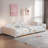 Daybed Upholstered Elegant Daybed With Cloud-shaped Backrest And Two Armrests-905381156