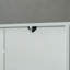 Armoire de rangement avec 4 portes, tablettes réglables