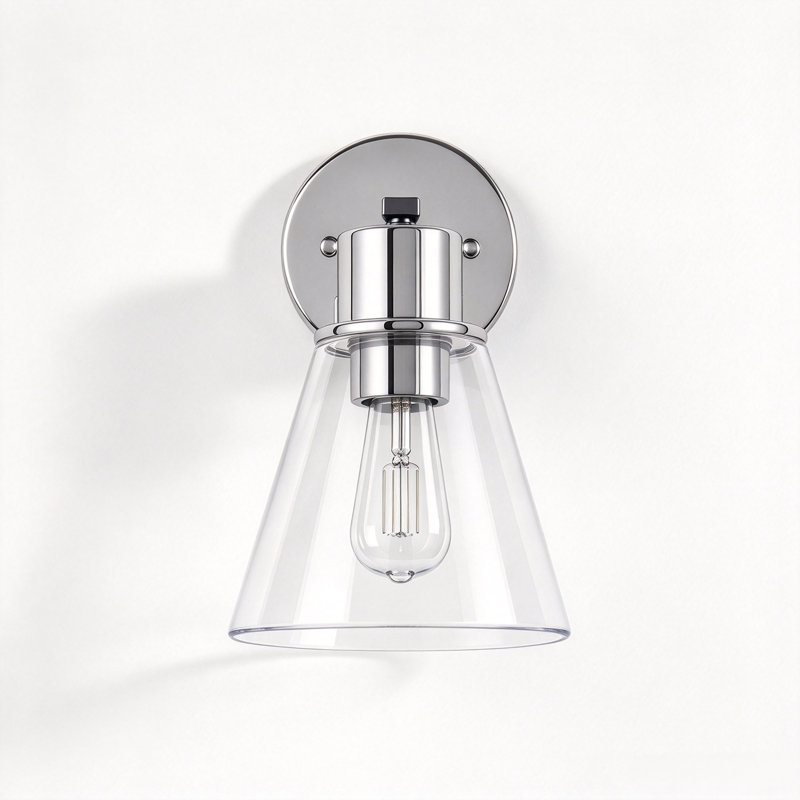 1 - Light LED Vanity Light, Chrome