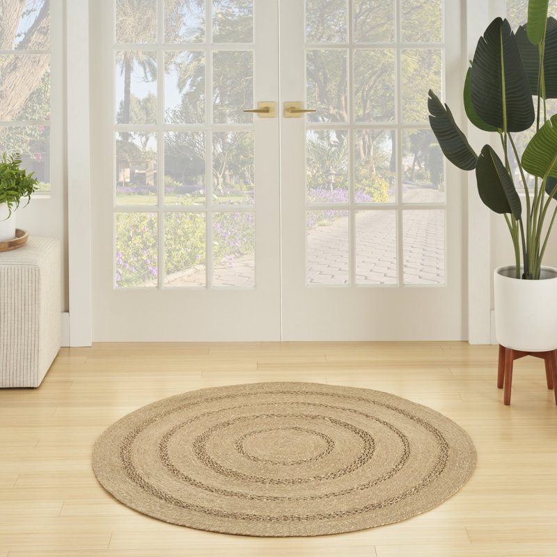 Tapis intérieur / extérieur Braddock, Rond 3 pi