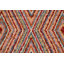 Tapis de couloir oriental géométrique marocain noué à la main 3 x 10