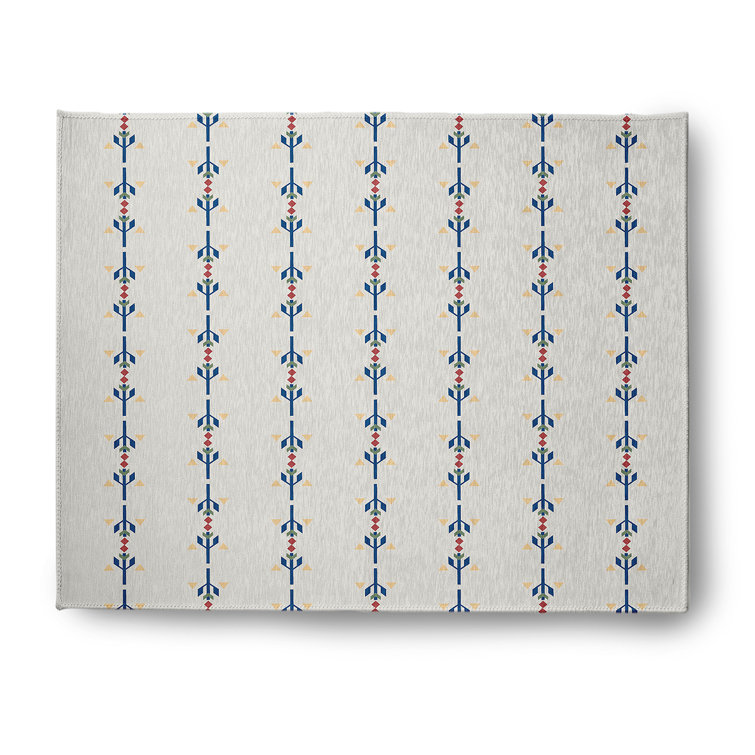 Delby Chenille Striped Indoor Rug