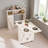 Multifunctional Folding Dining Table With Wall-Mounted Sideboard & Storage For Small Apartments