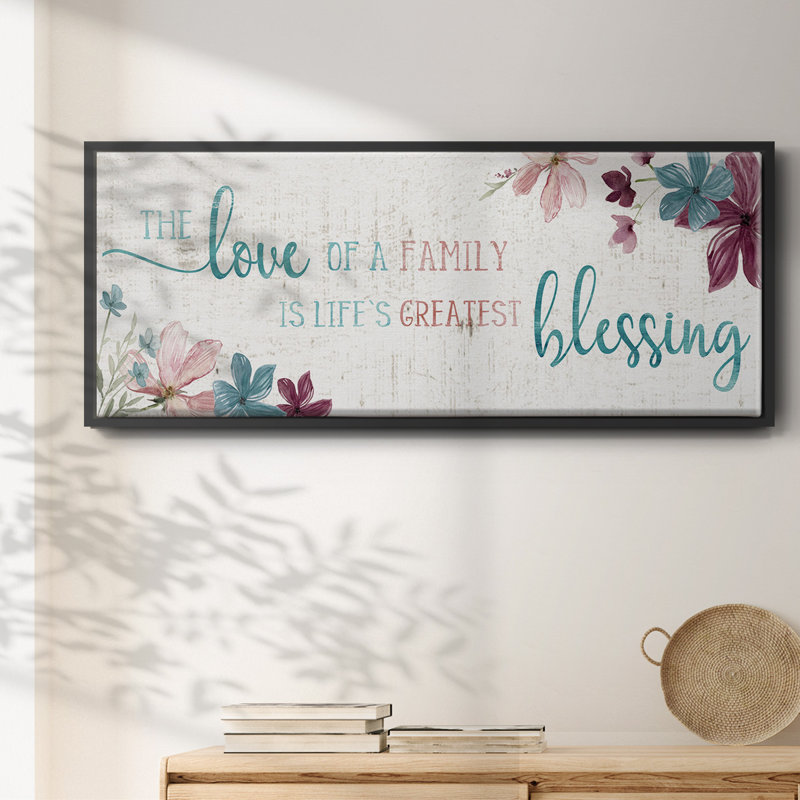 Life's Greatest- Framed Canvas