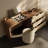 Solid wood dresser Clamshell makeup table