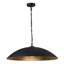 Dimmable Black Dome Flat Pendant Lighting 
