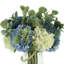 Hydrangea And Eucalyptus In Rope Pot