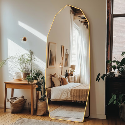 Chic Diamond Floor Mirror