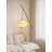 Medieval-style wooden 3D-printed floor lamp with hardware