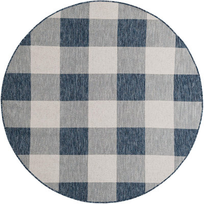 Tapis intérieur / extérieur bleu Borland