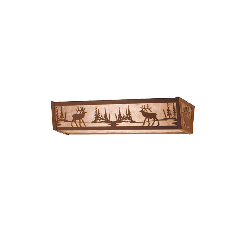 Rustic Lodge 4 - Light Bath Bar, 30"