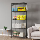 59" H x 23.6" W x 14" D Shelving Unit