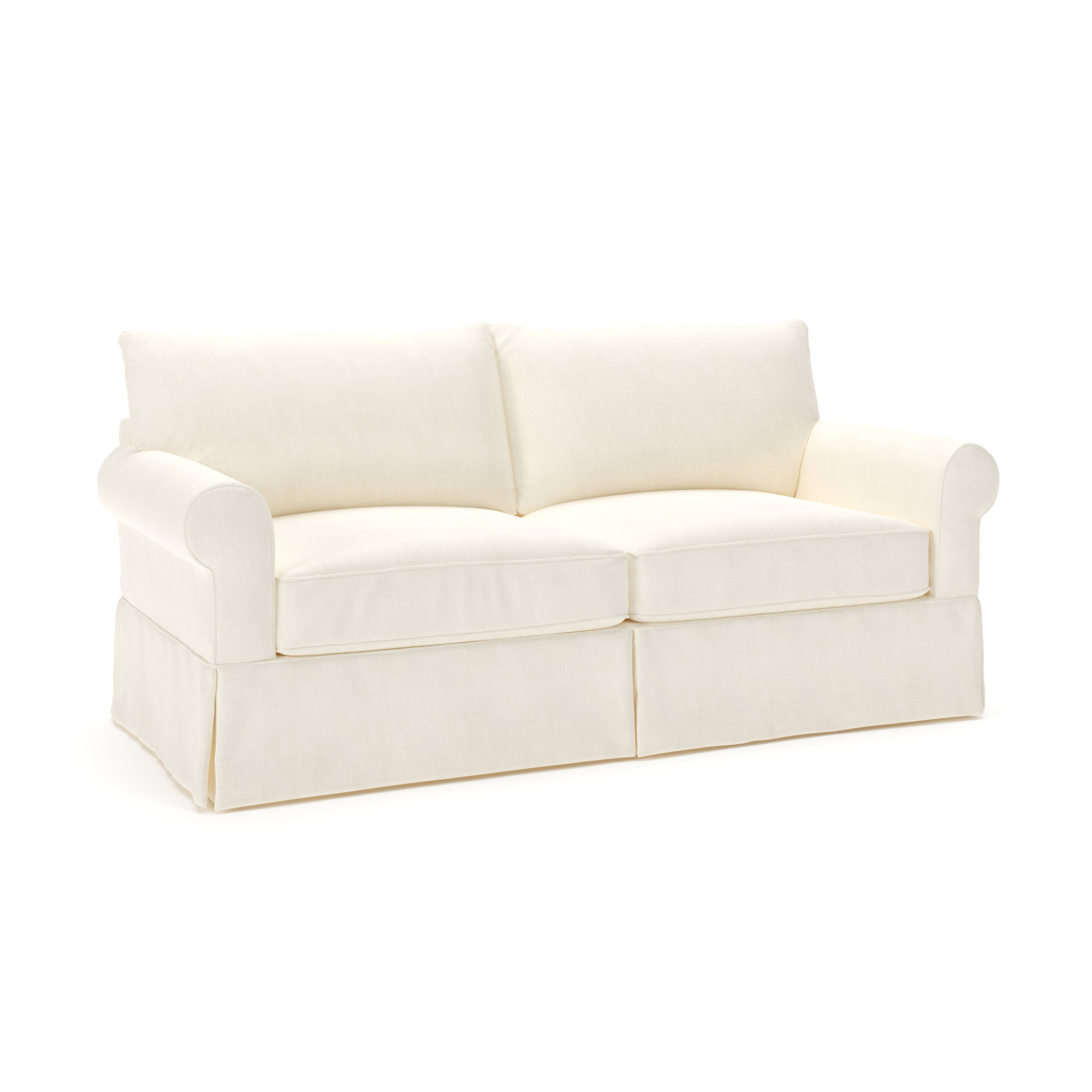 Amari 83'' Upholstered Sofa, Conversation Pearl Basketweave
