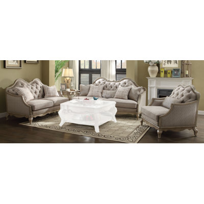 Maxen 3 Piece Standard Living Room Set
