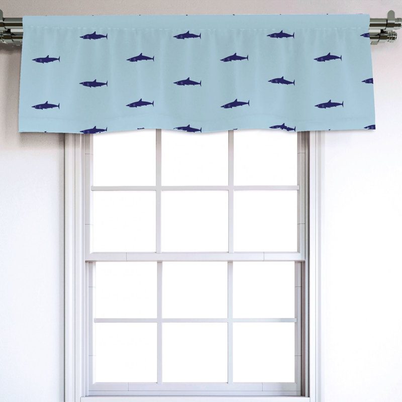 Sateen Ruffled Window Valance