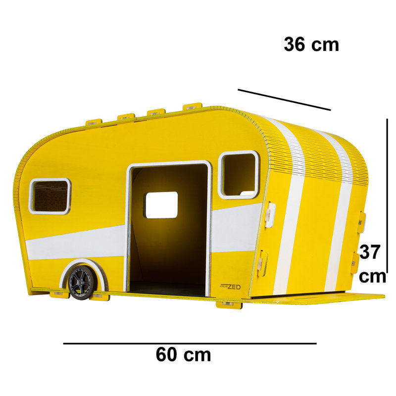 Fonction de mobilier spécialisé Fugate, Jaune
