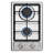 Trifecte Silver 2 Burner Cooktop
