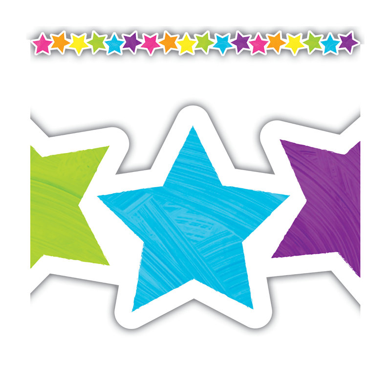 Bordure découpée 4 étoiles Ever