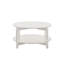 Table basse avec plateau rond et rangement ouvert-1509961134