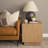 Stalbridge Solid Wood Block End Table-1749004201