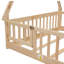 Lit double en forme de tente avec garde-corps, lattes, porte, naturel-2145649351-2130984574