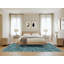 Tapis bleu clair à imprimé animal-231455432