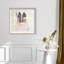 Oliver Gal Blush Walk Revisited Fashion - Diamond Dust Shadowbox Framed Wall Art-1392362198-1392362199