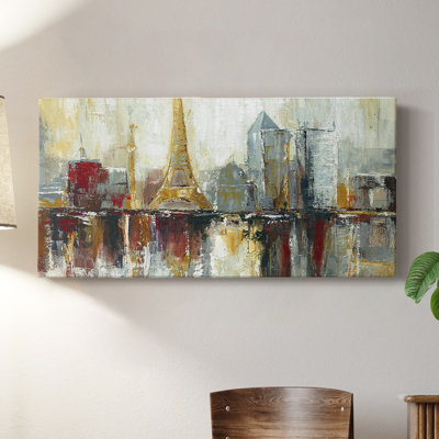Paris Icons- Gallery Wrapped Canvas -Ready to Hang