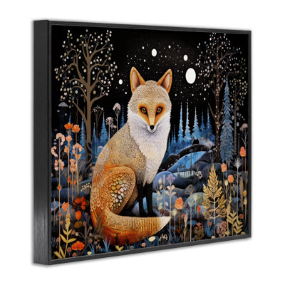 «Forest Fox in Nature», estampe numérique par Ray Powers
