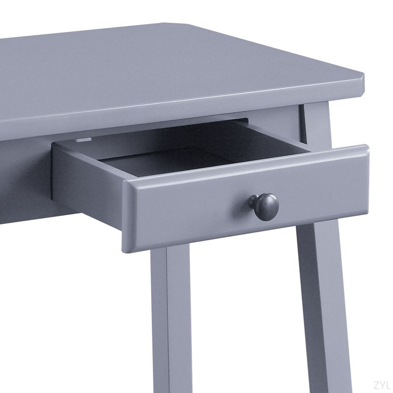 ACME Kaife Accent Table, Gray Finish, Gray
