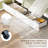  Queen Size Solid Wood Platform Bed with 4 Storage Drawers,White/Brown-2082655241-2082655243